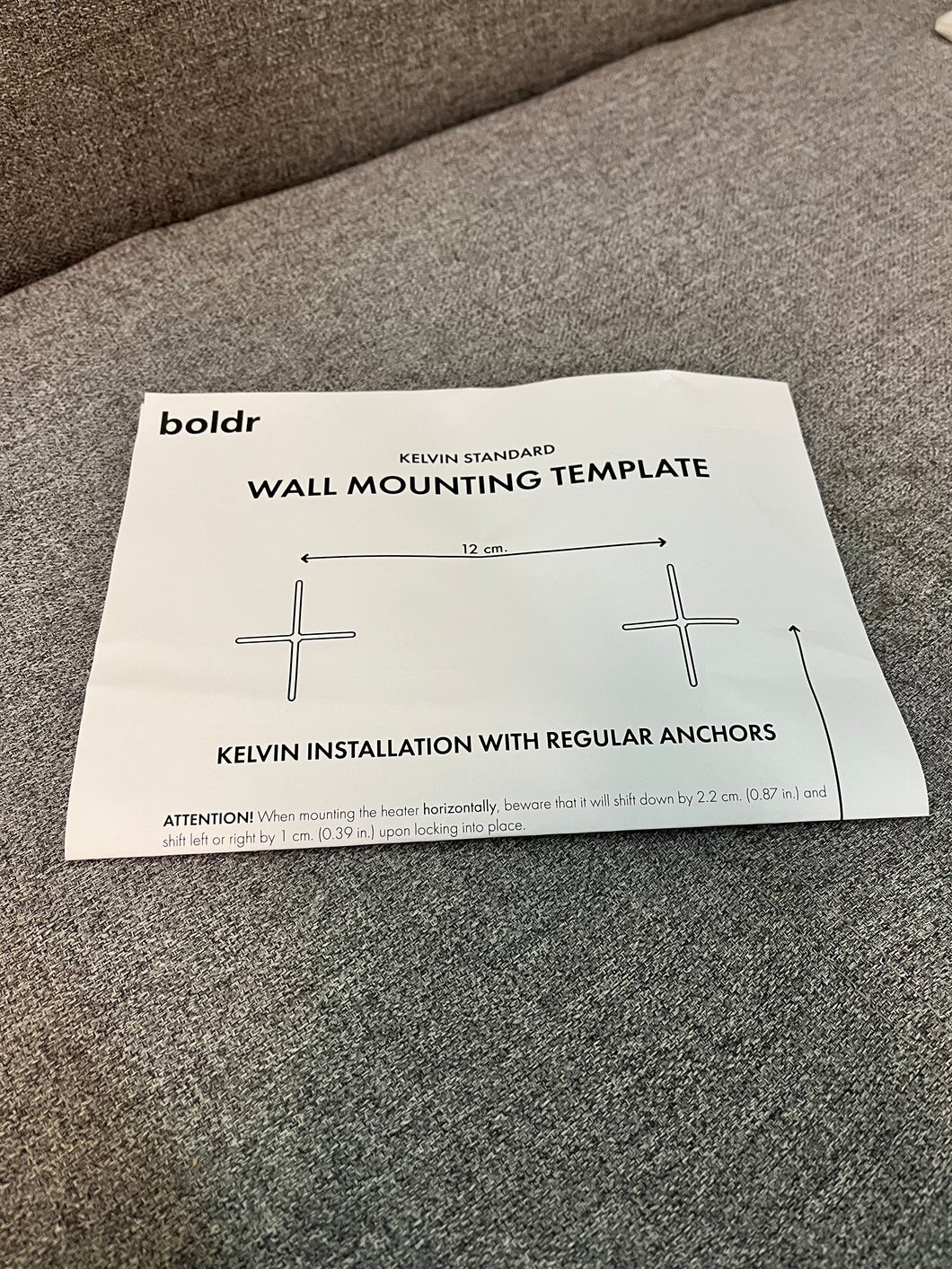 Kelvin Packaging // Mounting Template (Kelvin Large)
